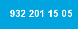 932 201 15 05 932 201 15 05